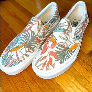 Tropical Design Vans